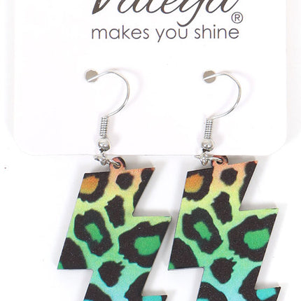 Di Bartelomeo Oorbellen Flash Panter Gekleurd