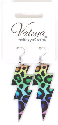 Di Bartelomeo Oorbellen Flash Panter Gekleurd