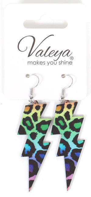 Di Bartelomeo Oorbellen Flash Panter Gekleurd