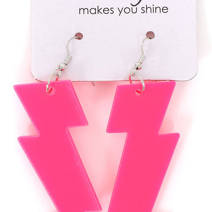 Di Bartelomeo Oorbellen Flash Roze