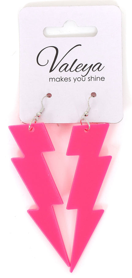 Di Bartelomeo Oorbellen Flash Roze