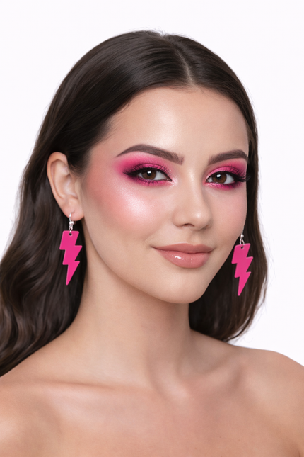 Di Bartelomeo Oorbellen Flash Roze