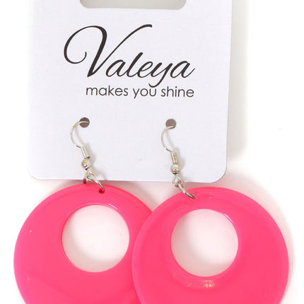 Di Bartelomeo Oorbellen Rond Roze