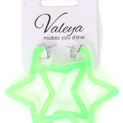 Di Bartelomeo Oorbellen Ster Groen