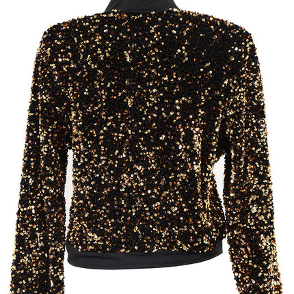 Di Bartelomeo Pailletten Jasje Dames Goud