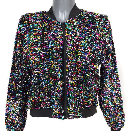 Di Bartelomeo Pailletten Jasje Dames Multi-Colour