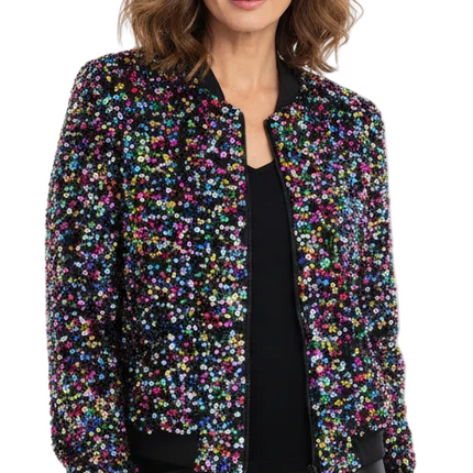 Di Bartelomeo Pailletten Jasje Dames Multi-Colour