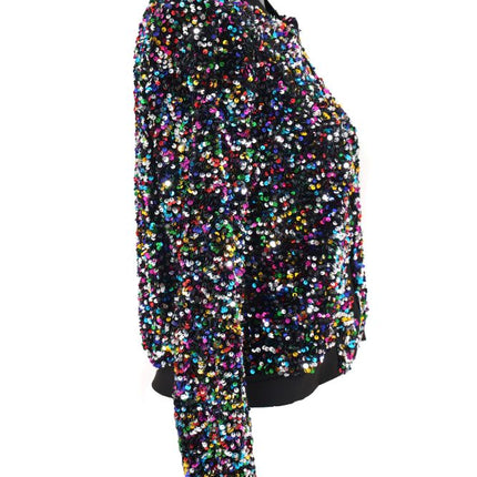 Di Bartelomeo Pailletten Jasje Dames Multi-Colour