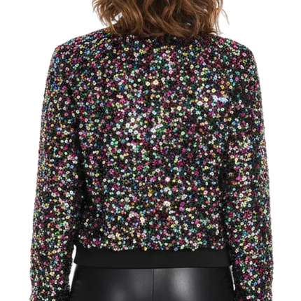 Di Bartelomeo Pailletten Jasje Dames Multi-Colour