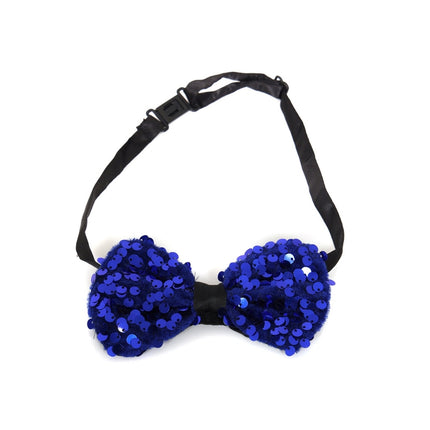 Di Bartelomeo Paillettenstrik blauw