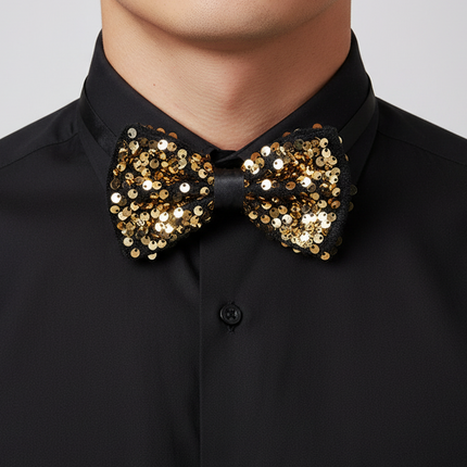 Di Bartelomeo Paillettenstrik goud