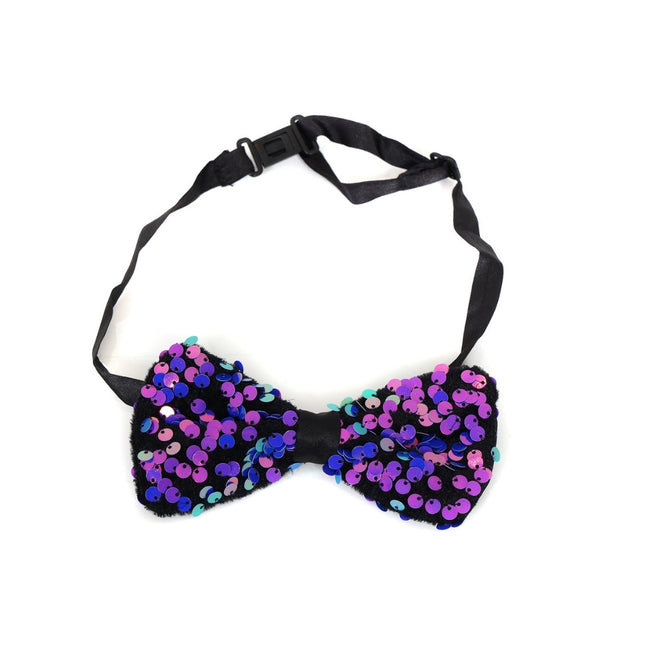 Di Bartelomeo Paillettenstrik paars