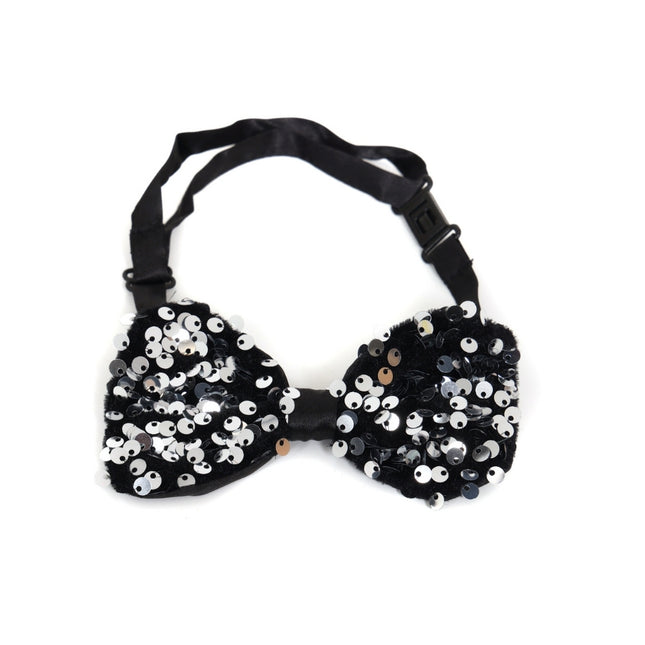 Di Bartelomeo Paillettenstrik zilver