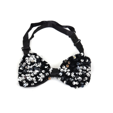 Di Bartelomeo Paillettenstrik zilver