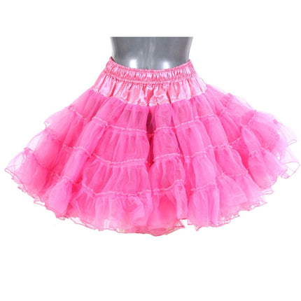 Di Bartelomeo Petticoat Luxe Knielang Pink 3 laags
