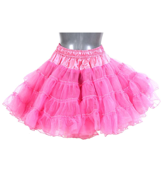Di Bartelomeo Petticoat Luxe Knielang Pink 3 laags