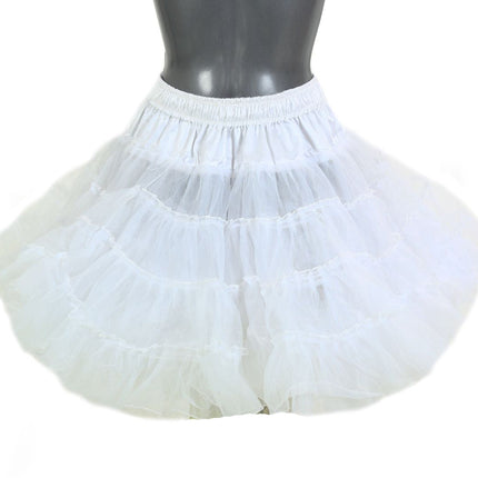 Di Bartelomeo Petticoat Luxe Knielang wit 3 laags