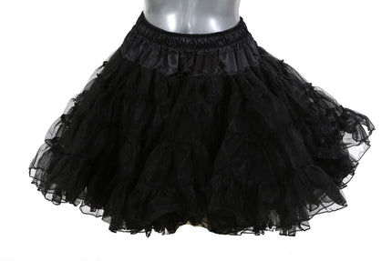 Di Bartelomeo Petticoat Luxe Knielang zwart 3 laags
