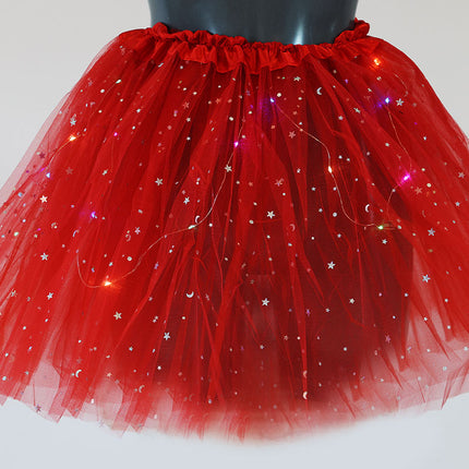 Di Bartelomeo Petticoat Met Verlichting Rood