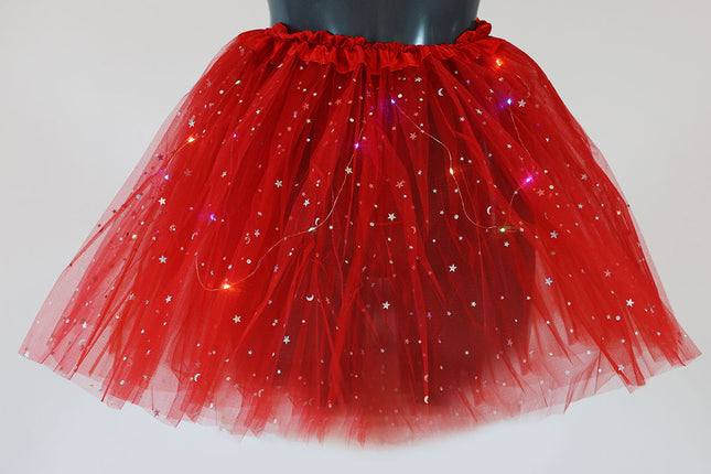 Di Bartelomeo Petticoat Met Verlichting Rood