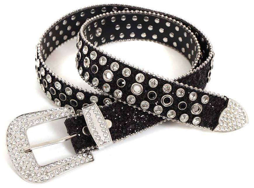 Di Bartelomeo Riem strass zwart