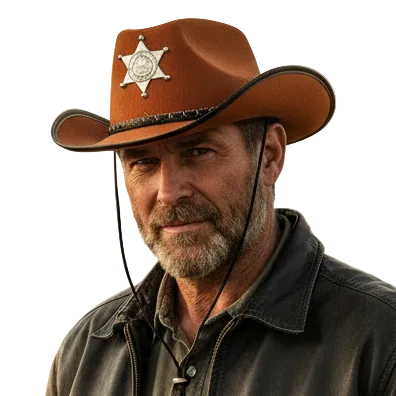 Di Bartelomeo Sheriffhoed Bruin