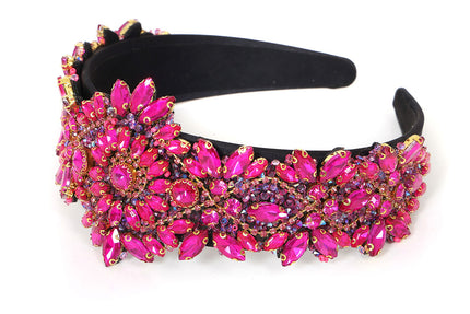 Di Bartelomeo Strass Haarband Roze