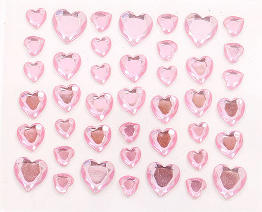 Di Bartelomeo Strass Steentjes Hartjes Roze