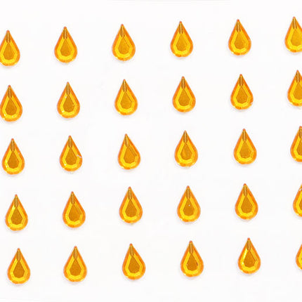 Di Bartelomeo Strass Steentjes Tranen Goud