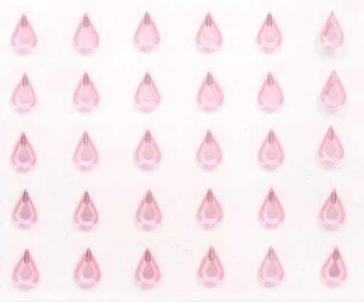 Di Bartelomeo Strass Steentjes Tranen Roze