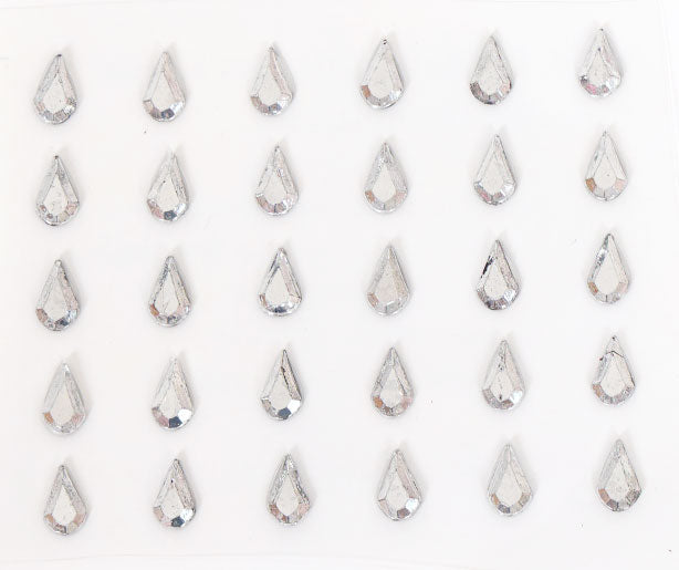 Di Bartelomeo Strass Steentjes Tranen Zilver