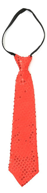 Di Bartelomeo Stropdas Pailletten Rood
