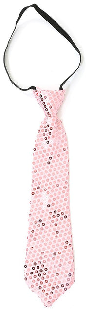 Di Bartelomeo Stropdas Pailletten Roze