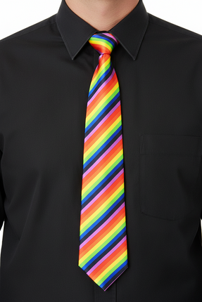 Di Bartelomeo Stropdas Regenboog