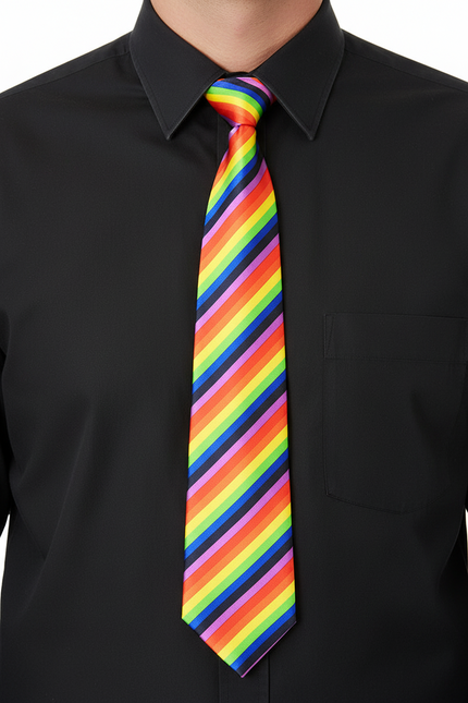 Di Bartelomeo Stropdas Regenboog