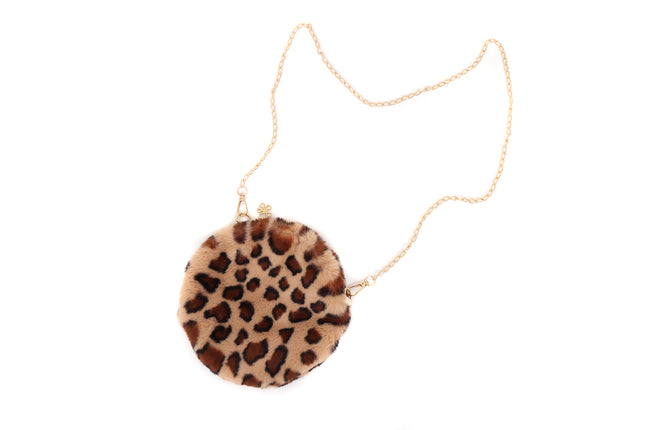 Di Bartelomeo Tasje bont met panterprint