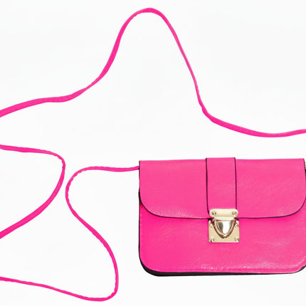 Di Bartelomeo Tasje Neon Roze