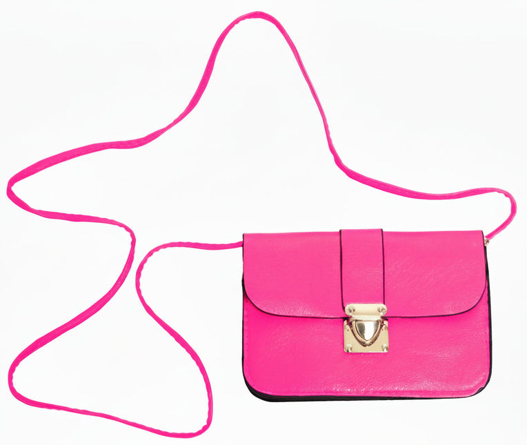 Di Bartelomeo Tasje Neon Roze