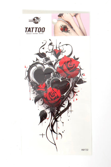Di Bartelomeo Tattoo Hart Met Rozen