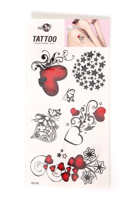 Di Bartelomeo Tattoo Hartjes Mix