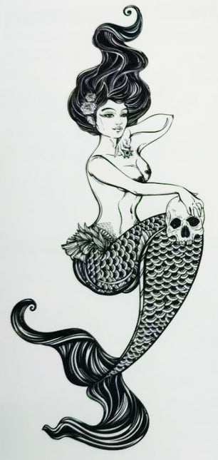 Di Bartelomeo Tattoo Zeemeermin