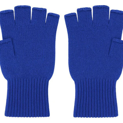 Di Bartelomeo Vingerloze Handschoenen Blauw