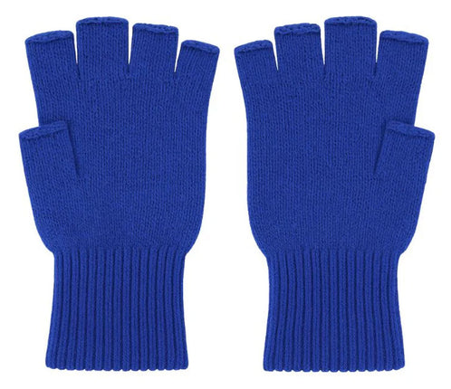 Di Bartelomeo Vingerloze Handschoenen Blauw