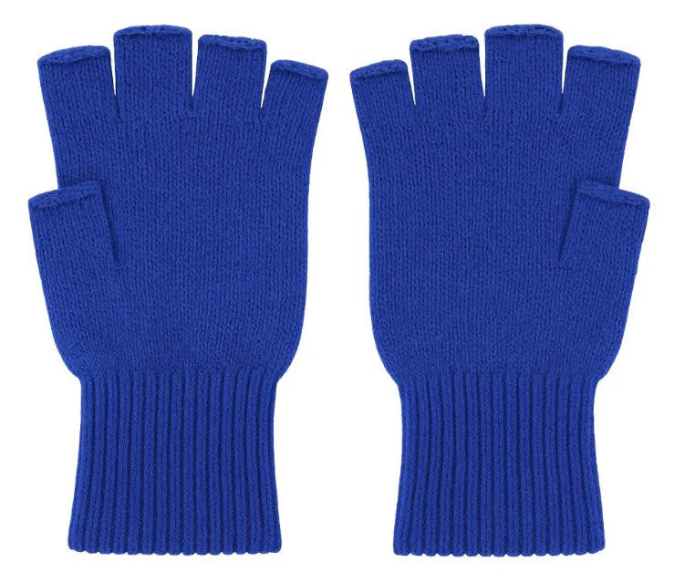 Di Bartelomeo Vingerloze Handschoenen Blauw