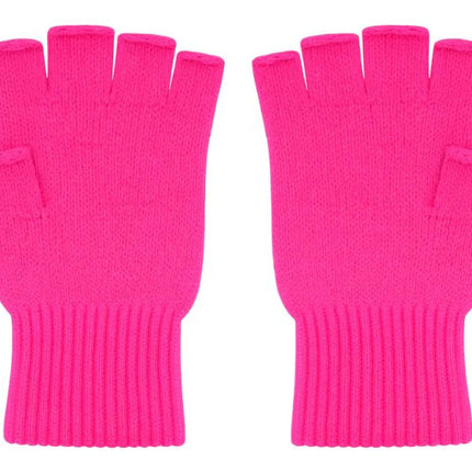 Di Bartelomeo Vingerloze Handschoenen Neon Roze