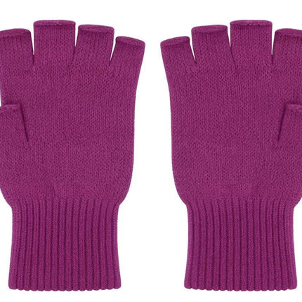 Di Bartelomeo Vingerloze Handschoenen Paars