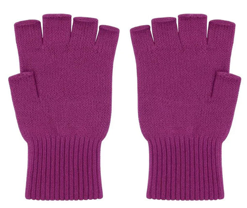 Di Bartelomeo Vingerloze Handschoenen Paars