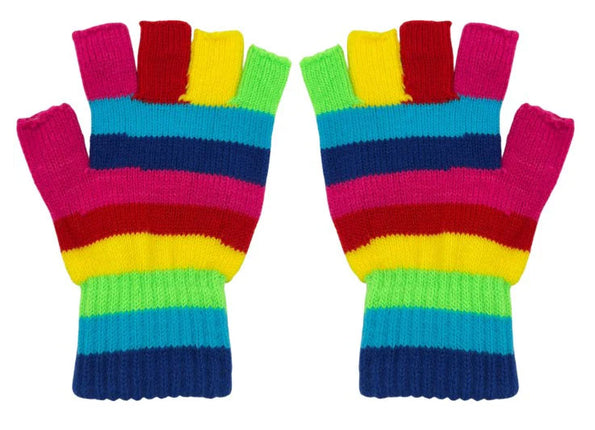 Di Bartelomeo Vingerloze Handschoenen Regenboog