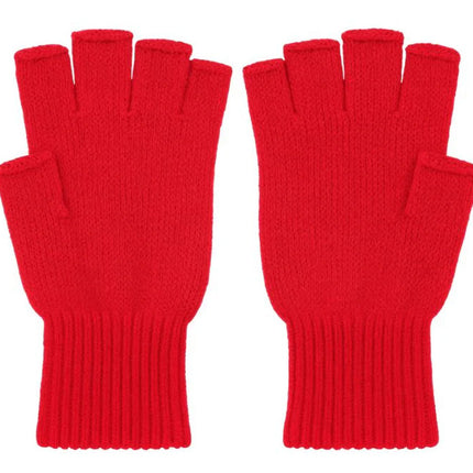 Di Bartelomeo Vingerloze Handschoenen Rood