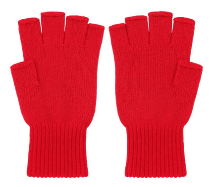 Di Bartelomeo Vingerloze Handschoenen Rood